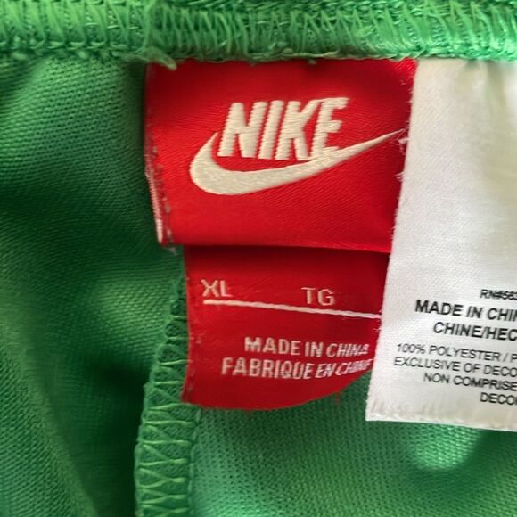 Nike Kelly Green Track Basketball Pants Sz XL - Picture 7 of 12